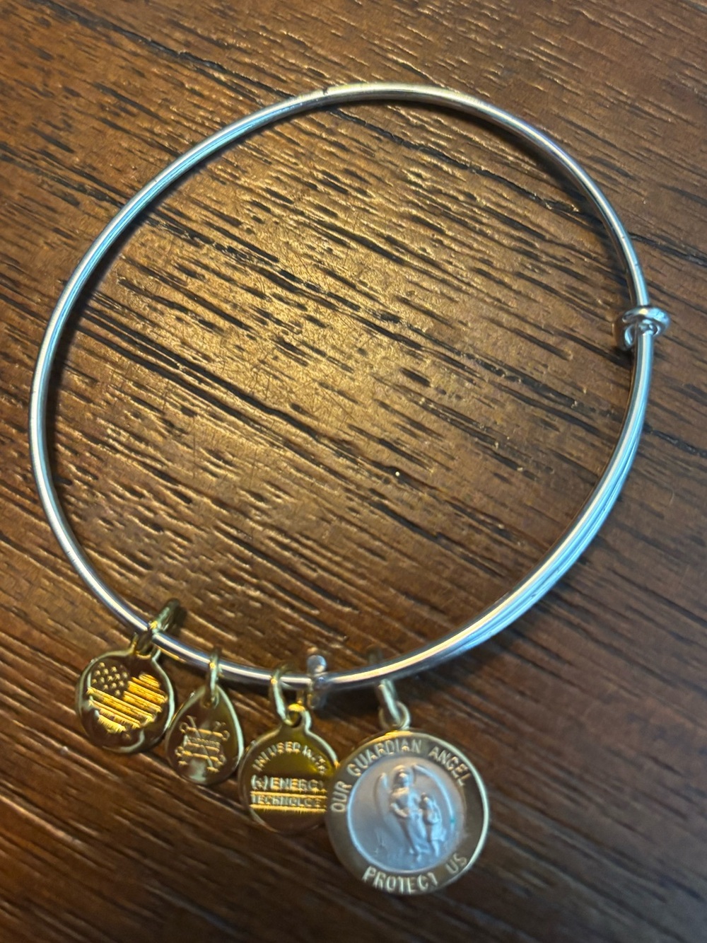 Alex and Ani Guardian Angel Charm Bangle